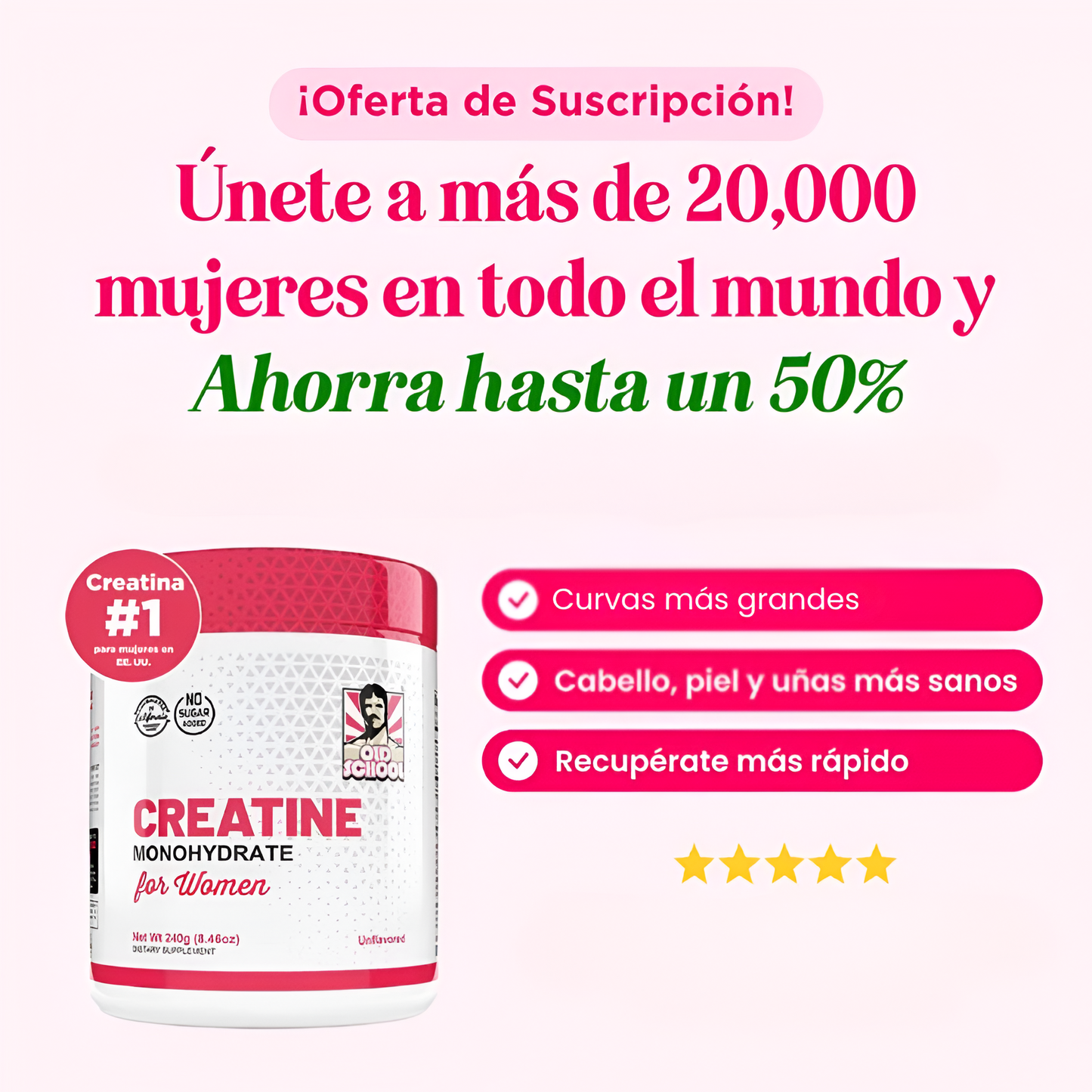 Creatina para Mujeres